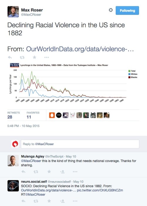 racial violence tweet1